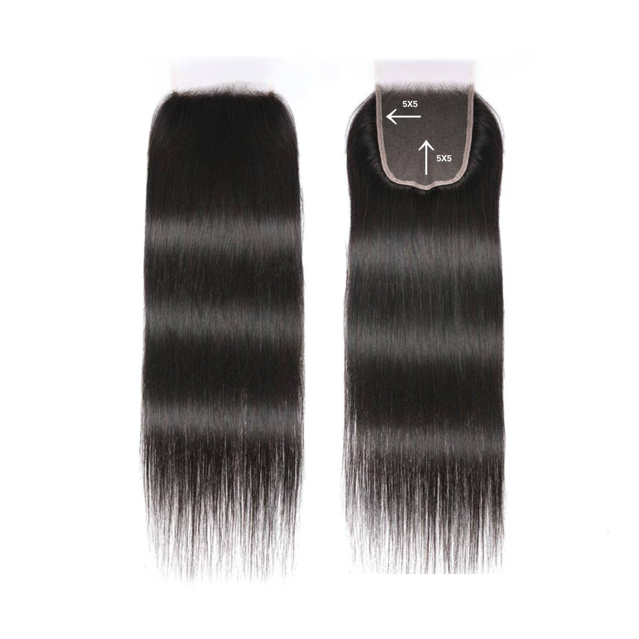 5x5 HD STRAIGHT CLOSURE